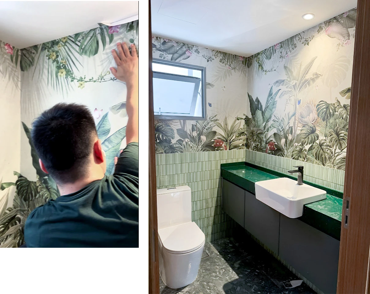Wallpaper Installation Powder